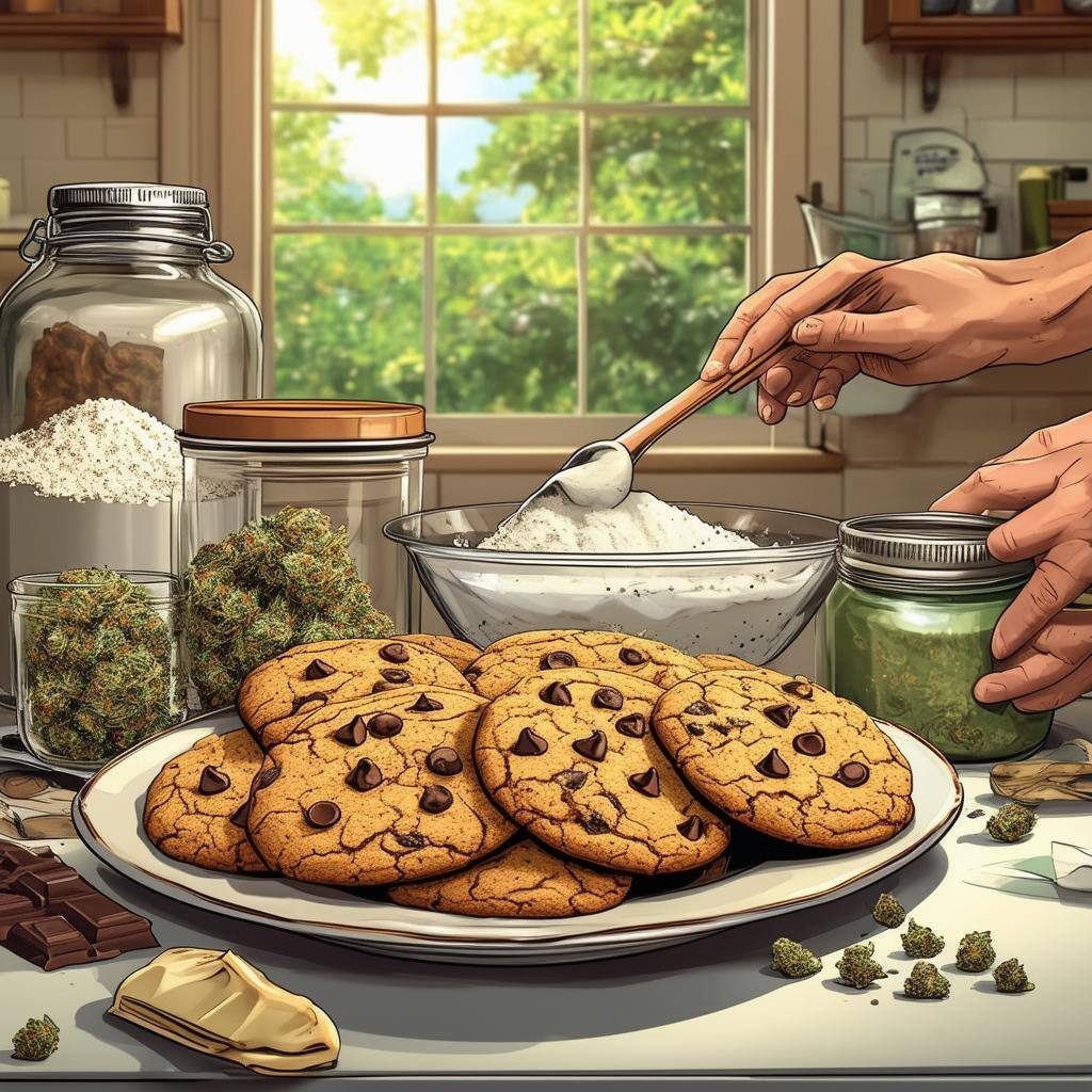Baking Delicious Weed-Infused Cookies at Home