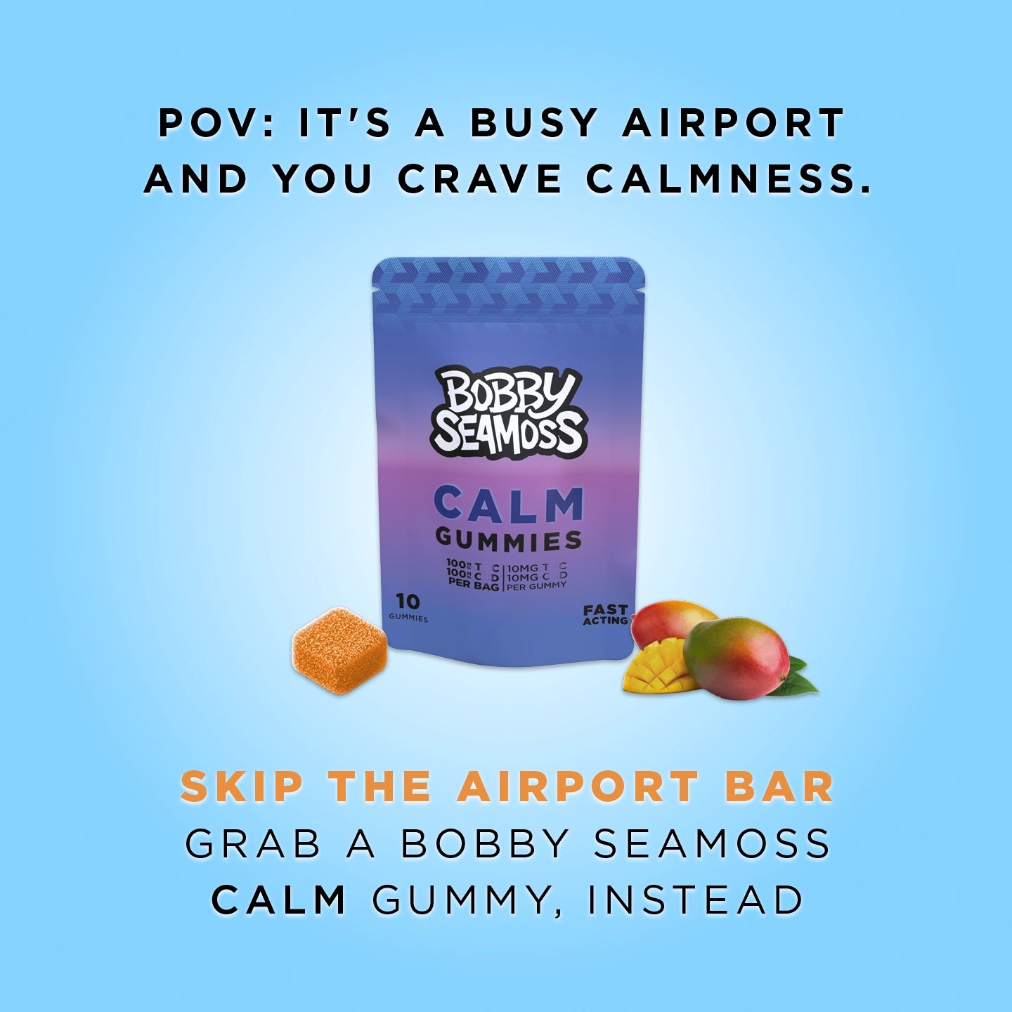 CALM - 10mg THC Gummy - Watermelon